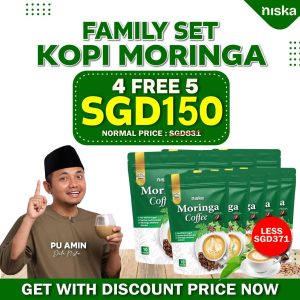 9 PACKS KOPI MORINGA